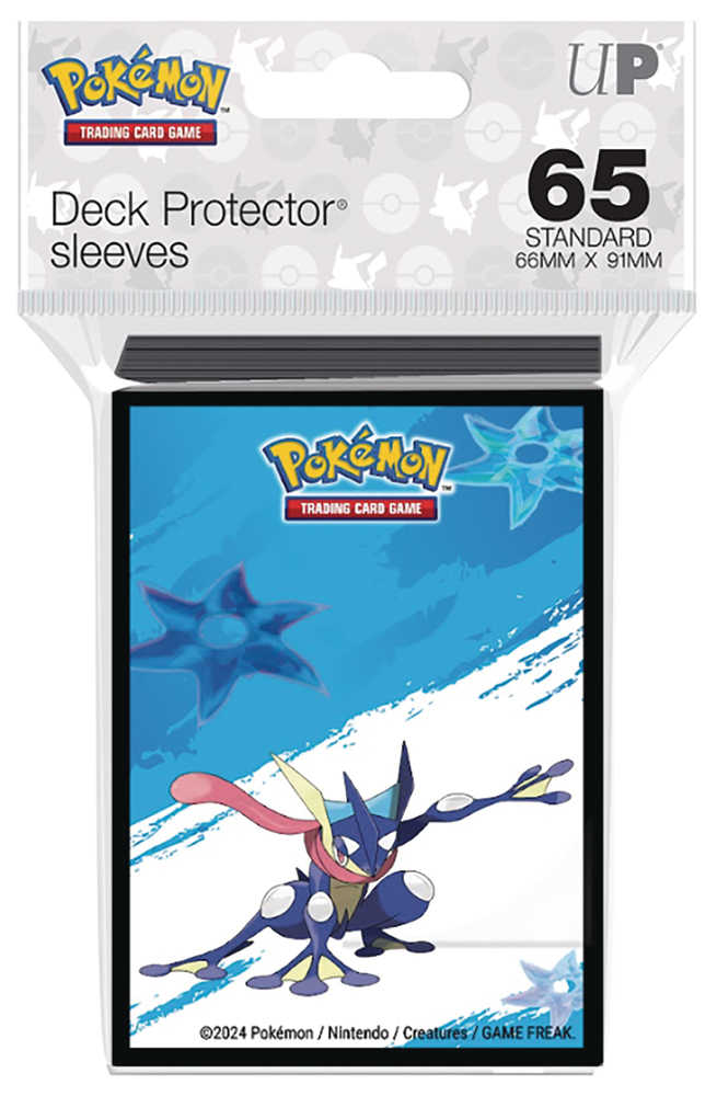 Pokemon Collectible Card Game Greninja 65 Ct Deck Protectors