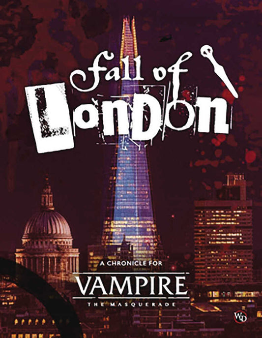 Vampire Masquerade Role Playing Game Fall Of London Chronicle Hardcover