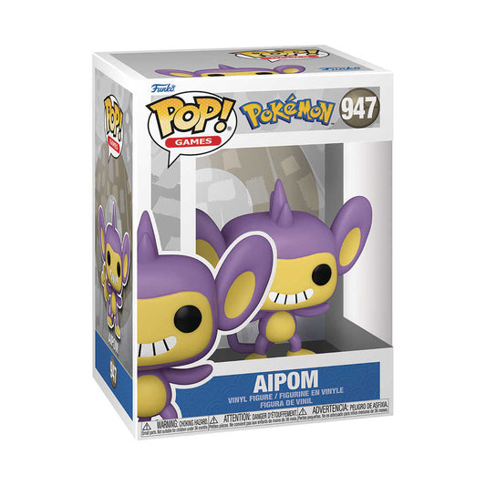 Pop Games Pokemon Aipom Vinyl Figure