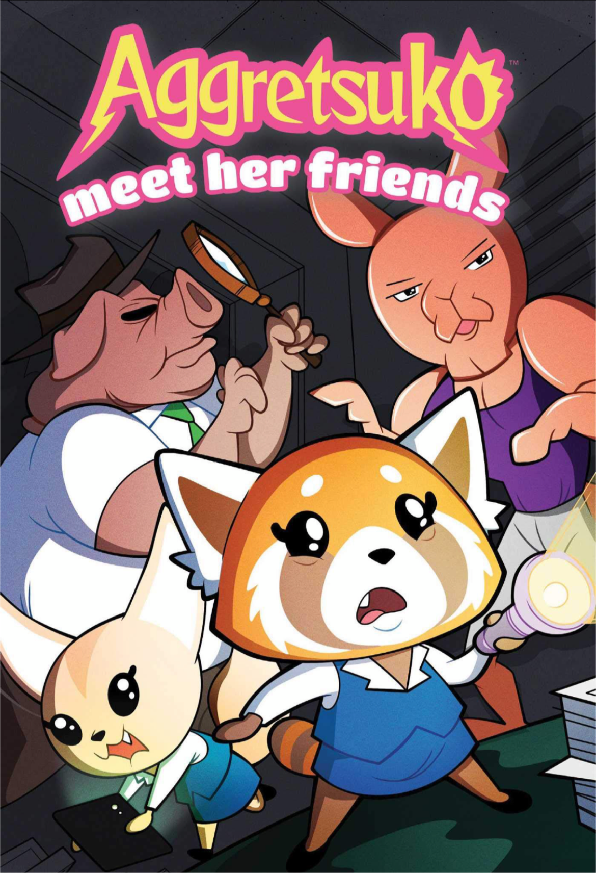 Aggretsuko Meet Her Friends