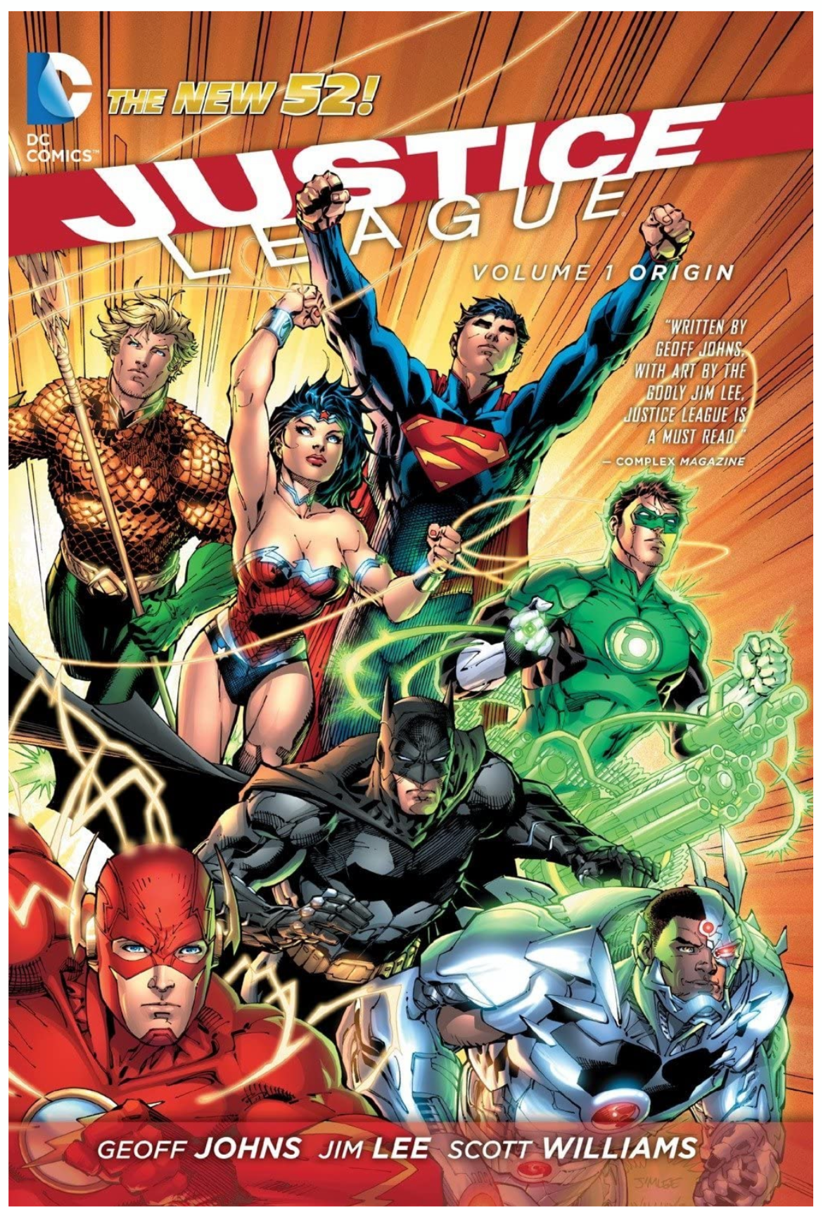 Justice League New 52 Vol 1 Origin