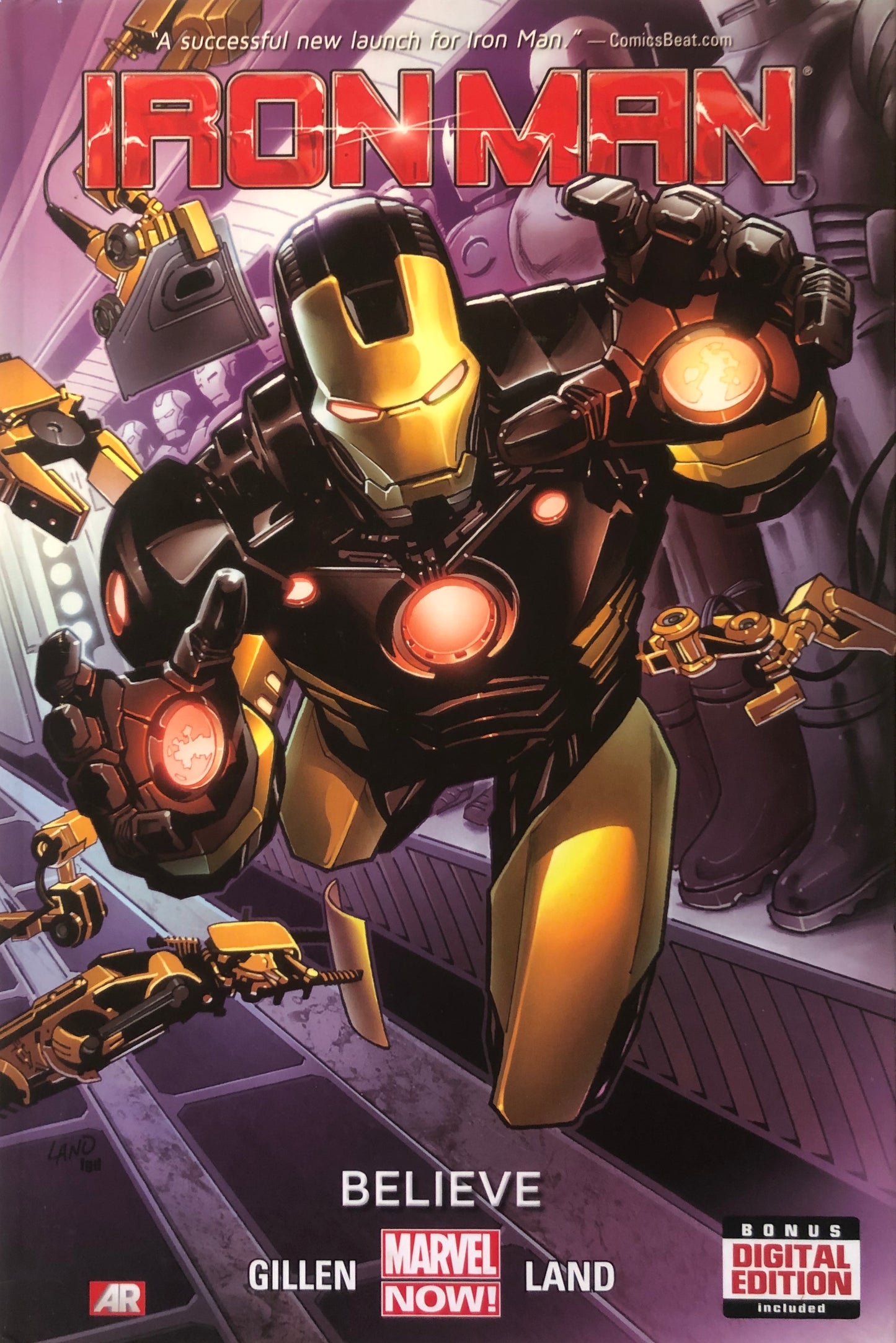 Iron Man: Believe Vol - Hardcover